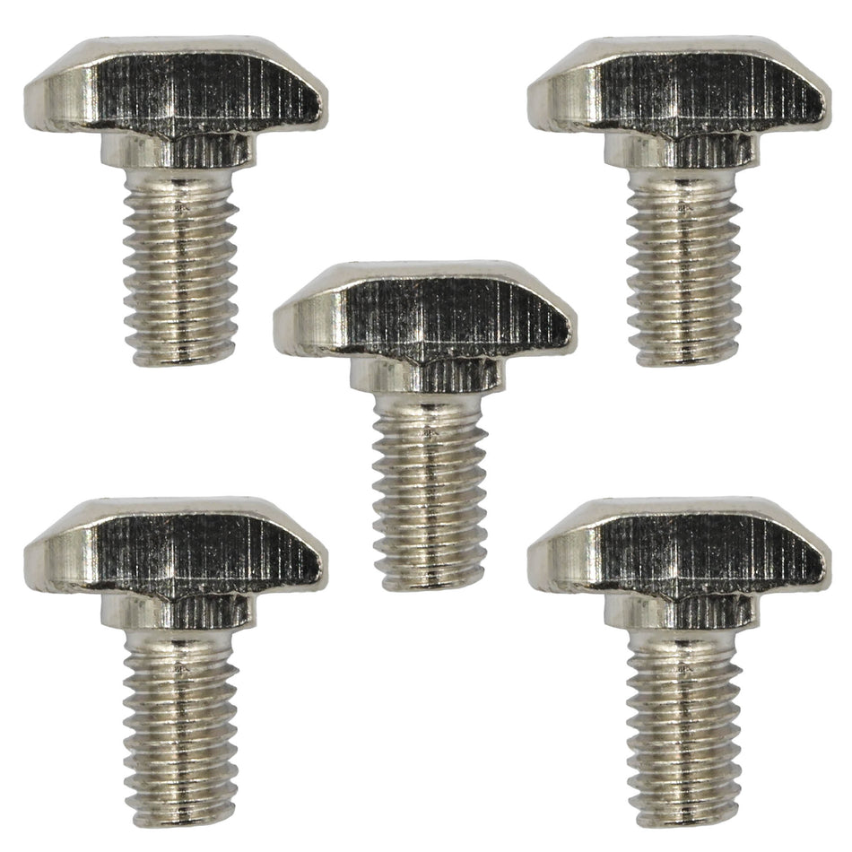 30 Series T-Bolt, M6, Pack of 5