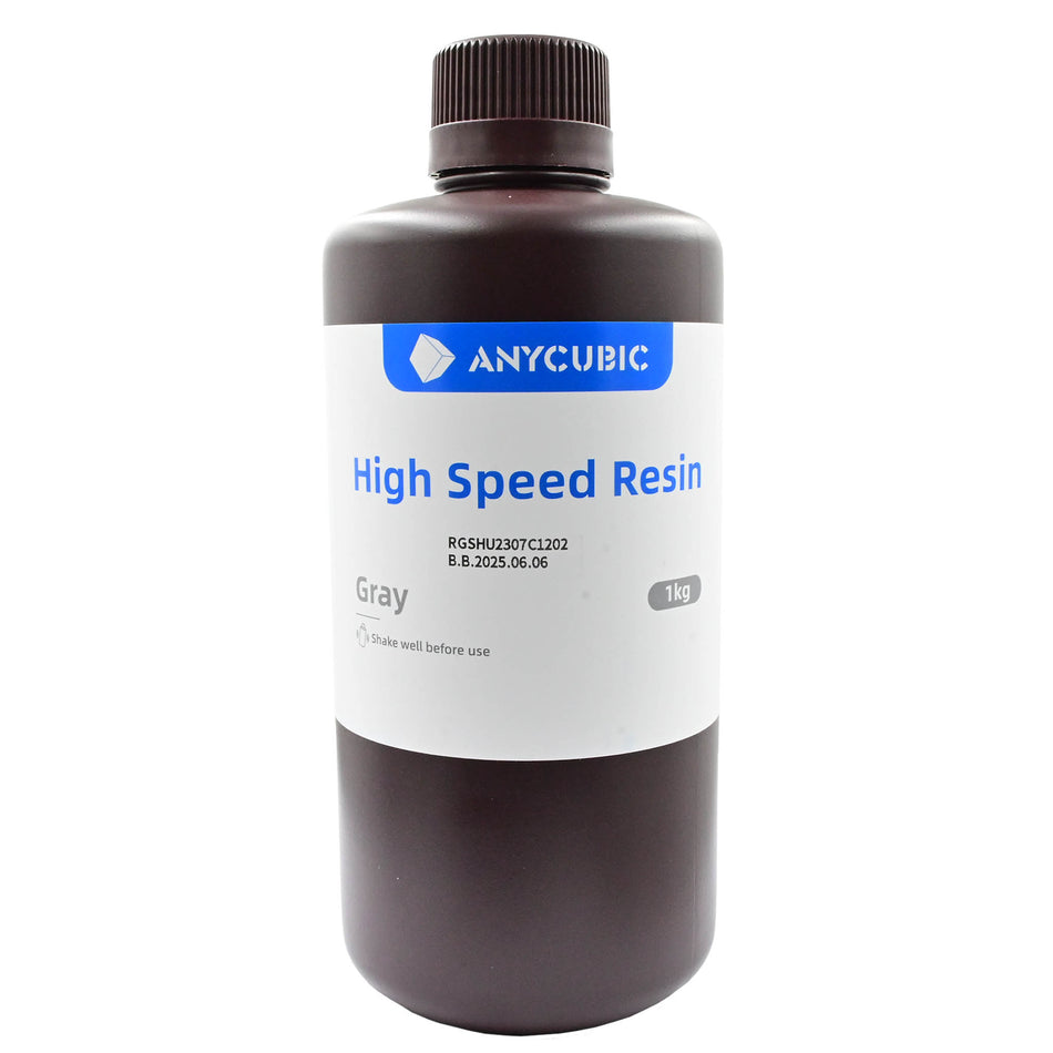 Anycubic High Speed UV Resin, 1kg, Grey