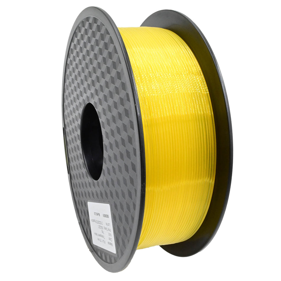 CRON PLA Transparent Filament, 1kg, 1.75mm, Yellow