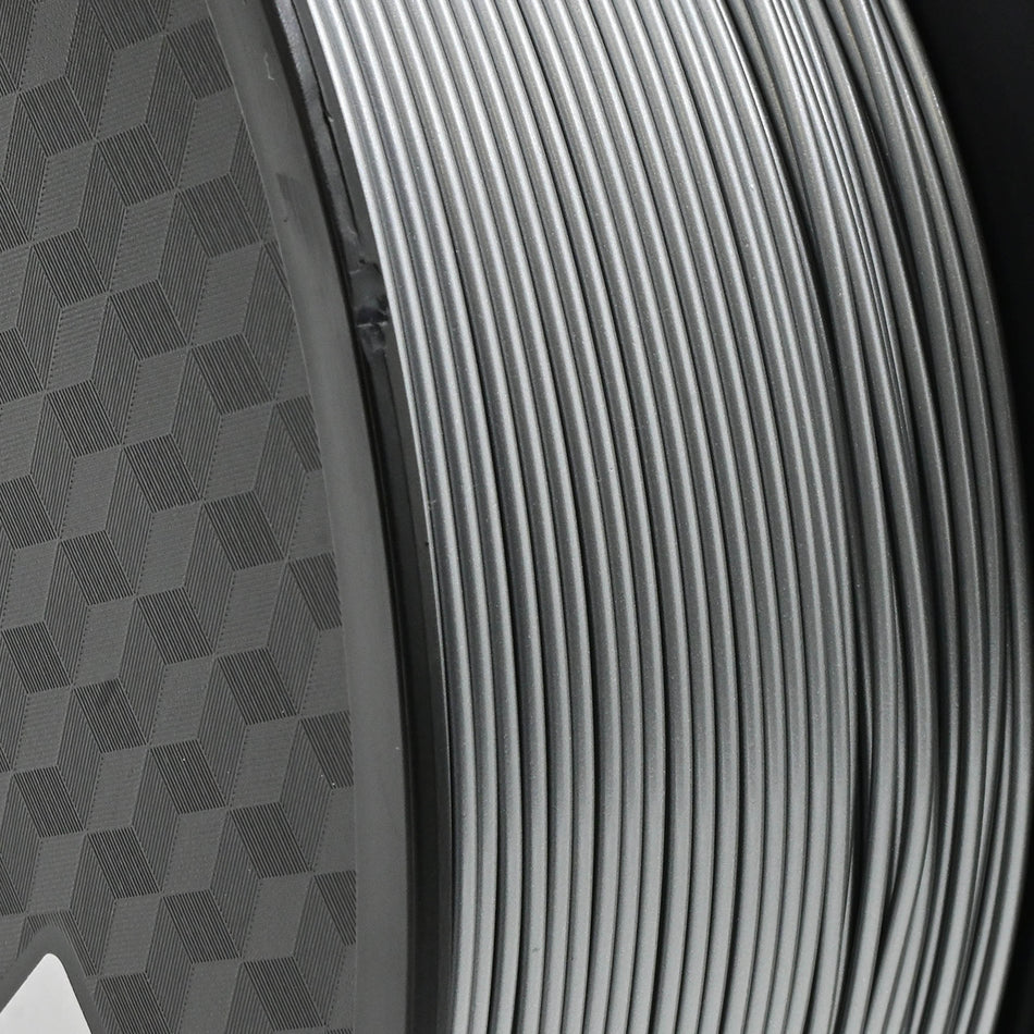 CRON Metal Fill Filament, 1kg, 1.75mm, Aluminium Like