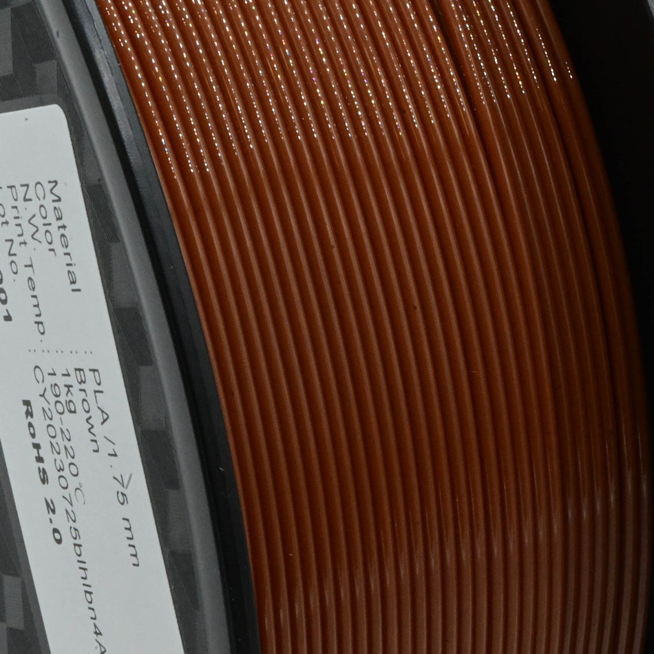 CRON PLA Filament, 1kg, 1.75mm, Brown