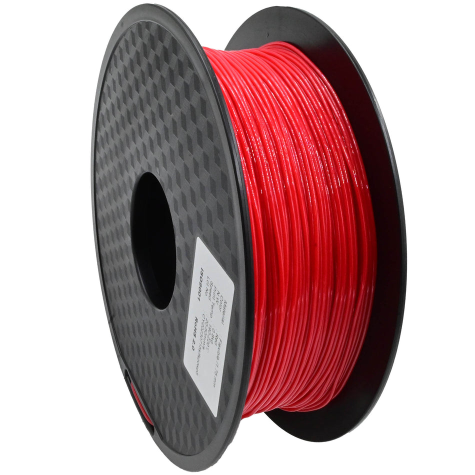 CRON Flexible Filament, 0.8kg, 1.75mm, Red