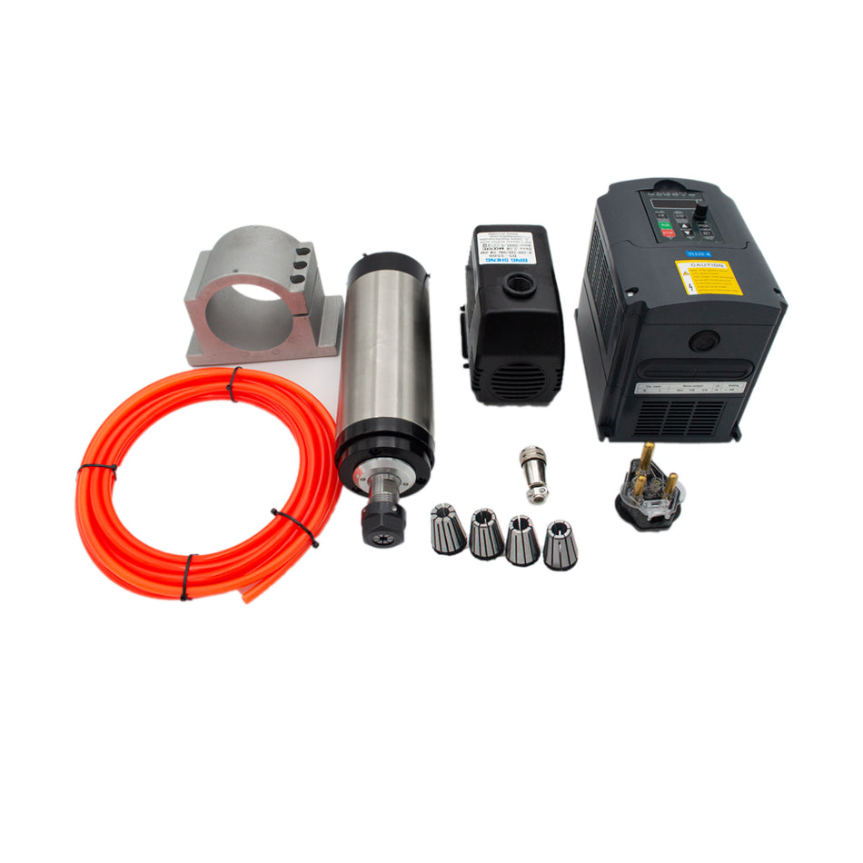 Spindle Kit, 2.2KW, Water Cooled
