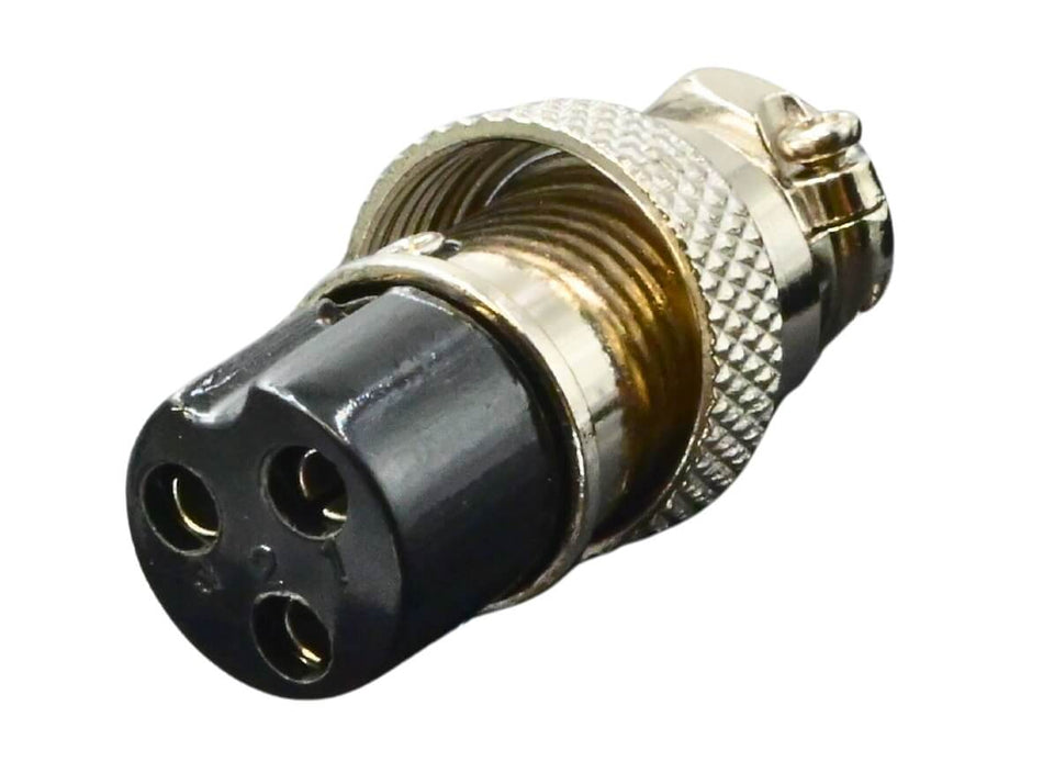 GX16 Connector, 3 Pin, Female