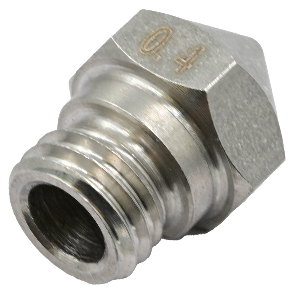 MK10 Nozzle, Stainless Steel, 0.4mm Nozzle