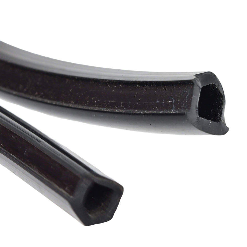 Elastic liner for aluminium profile, Black, 20-Series Profile