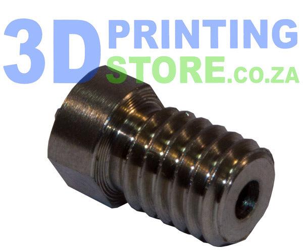 Hardened steel Nozzle for E3D Metal Hot End, 0.4mm, 1.75mm Filament