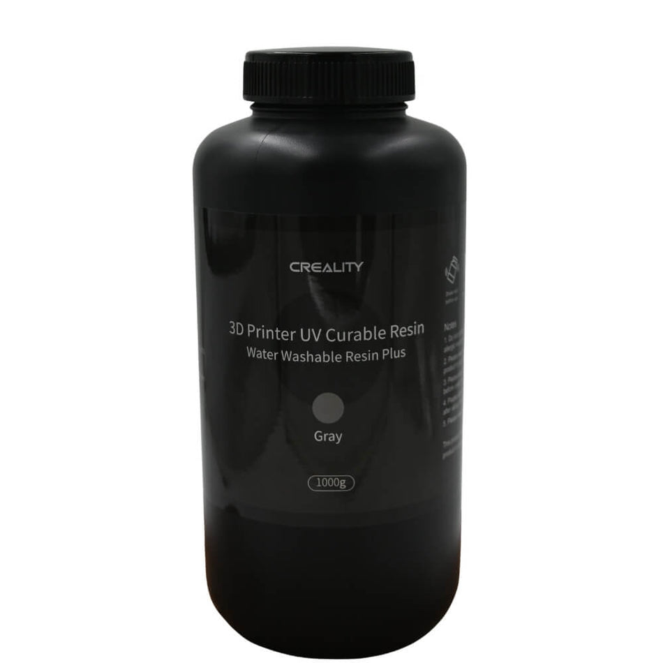 Creality Water Washable UV Resin Plus, 1kg, Grey