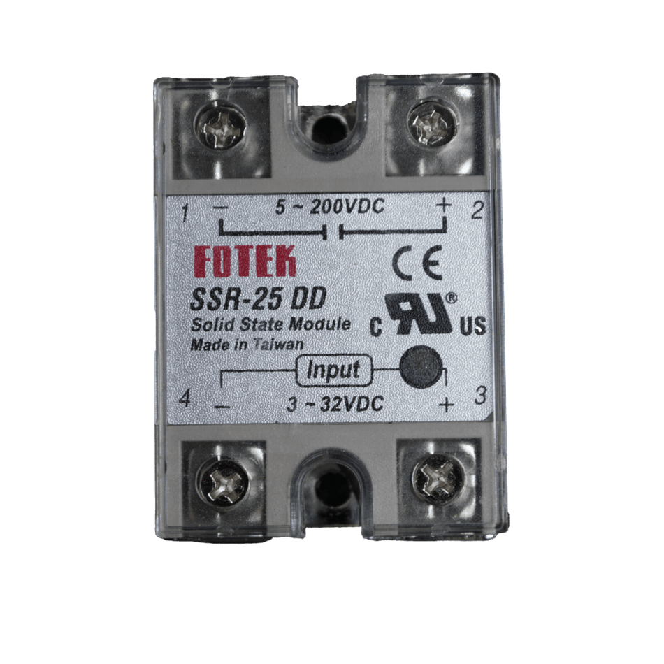 Solid State Relay, 25A, DC output