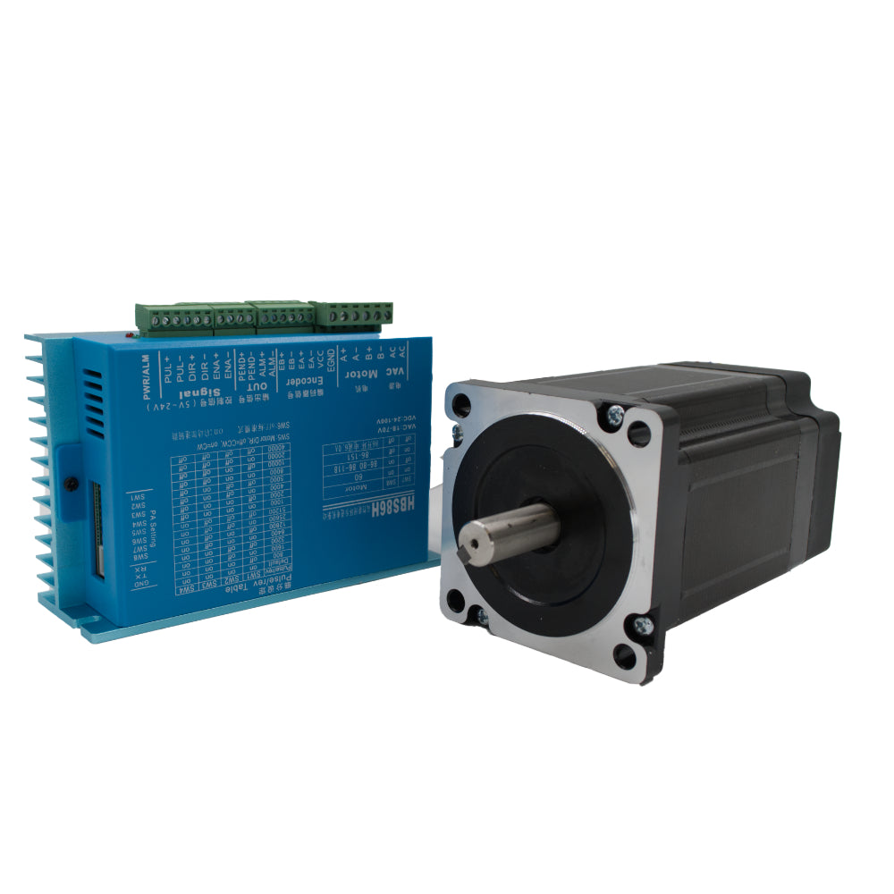 Closed Loop Stepper motor with Driver, NEMA 34, 8.5Nm – 3D
