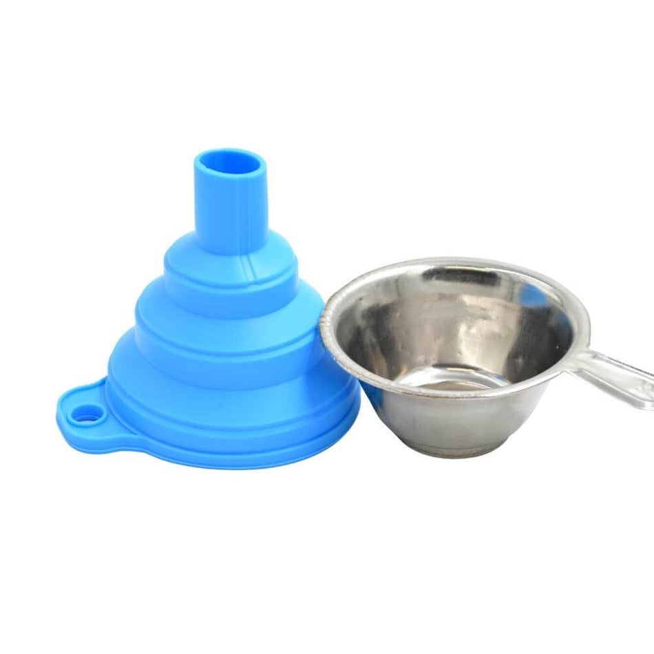 Funnel and Filter for Resin