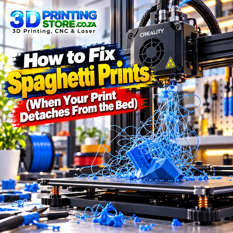 How to Fix Spaghetti Prints (When Your Print Detaches From the Bed)