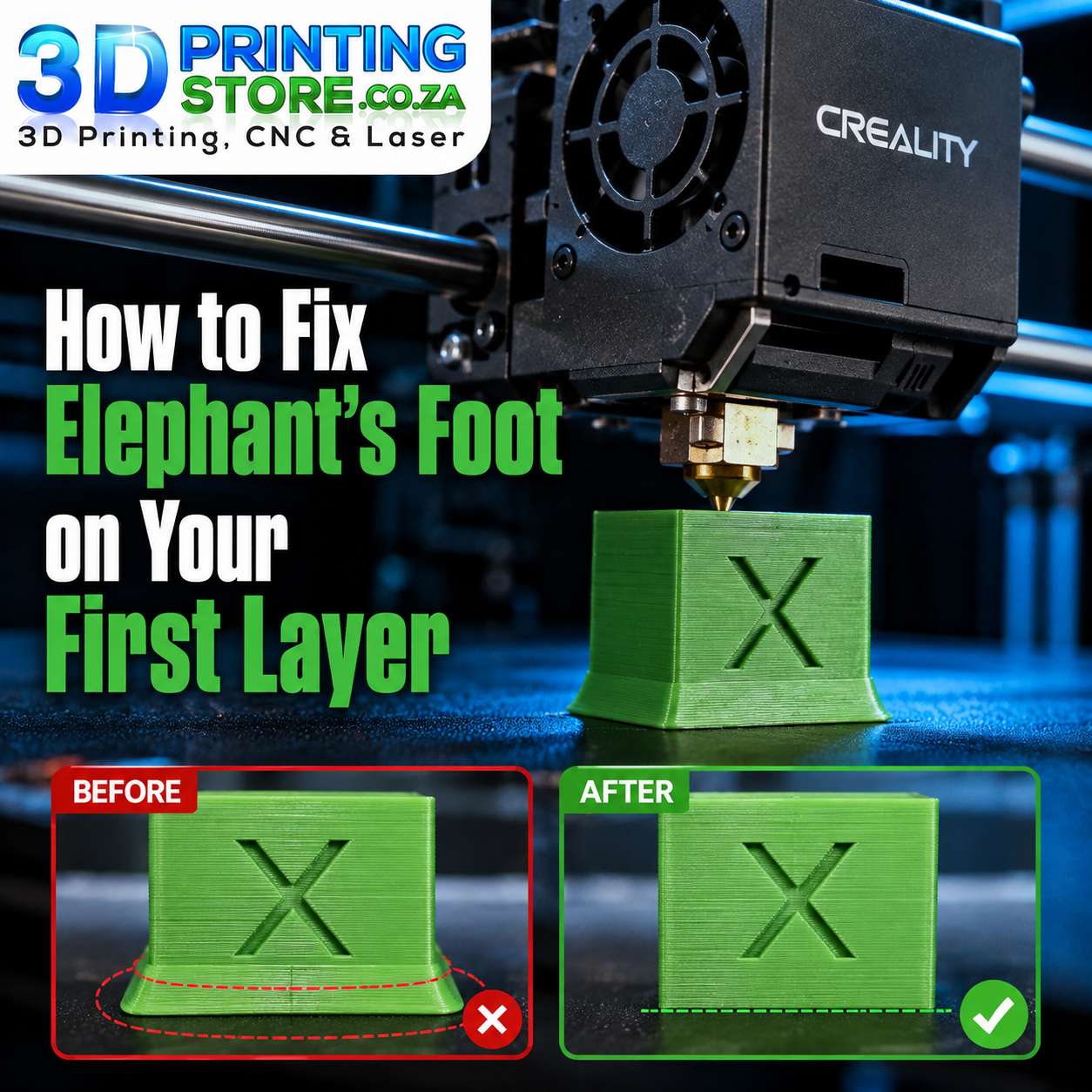 How to Fix Elephant's Foot on Your First Layer
