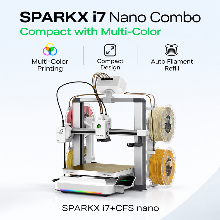 Creality SparkX i7 Nano Combo 3D Printer Review