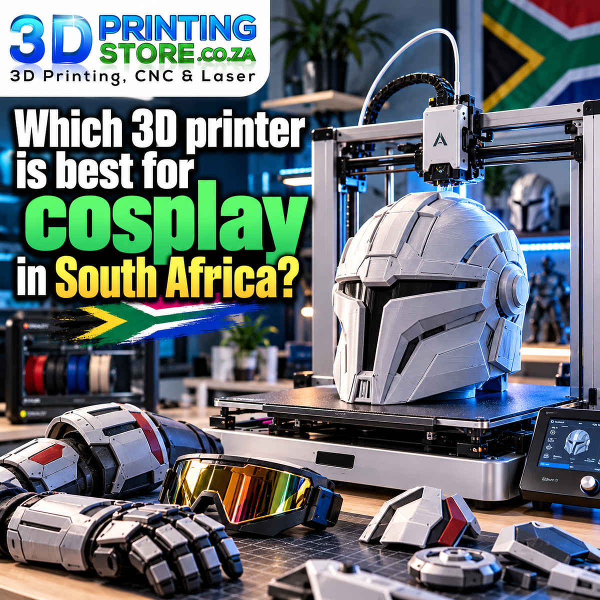Which 3D printer is best for cosplay in South Africa? 