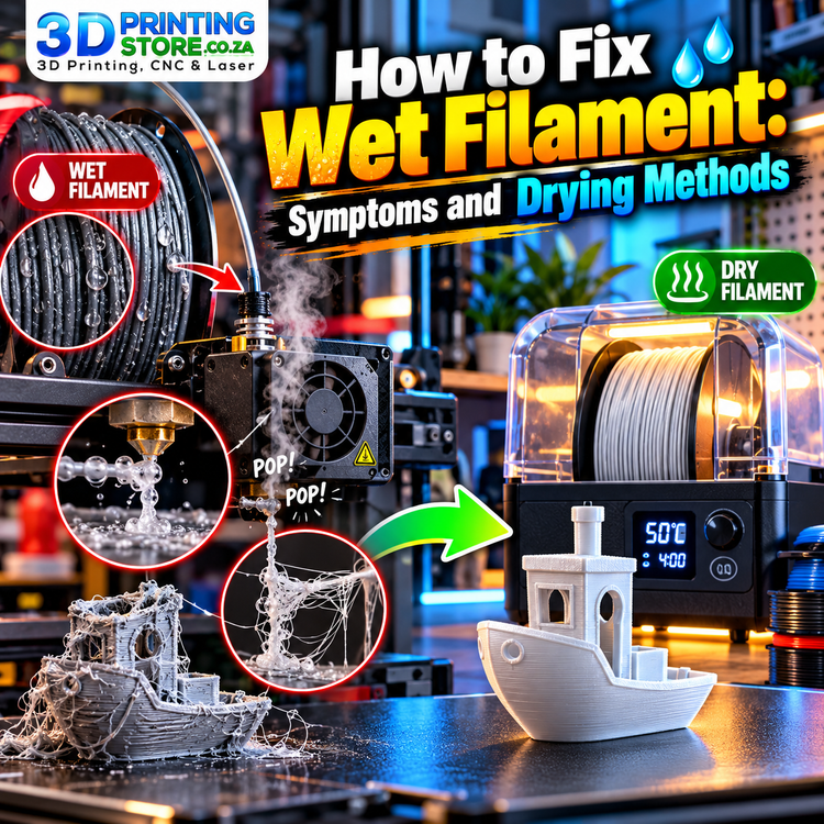 How to Fix Wet Filament: Symptoms and Drying Methods