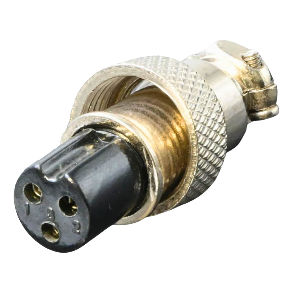 GX12 Connector, 3 Pin, Female