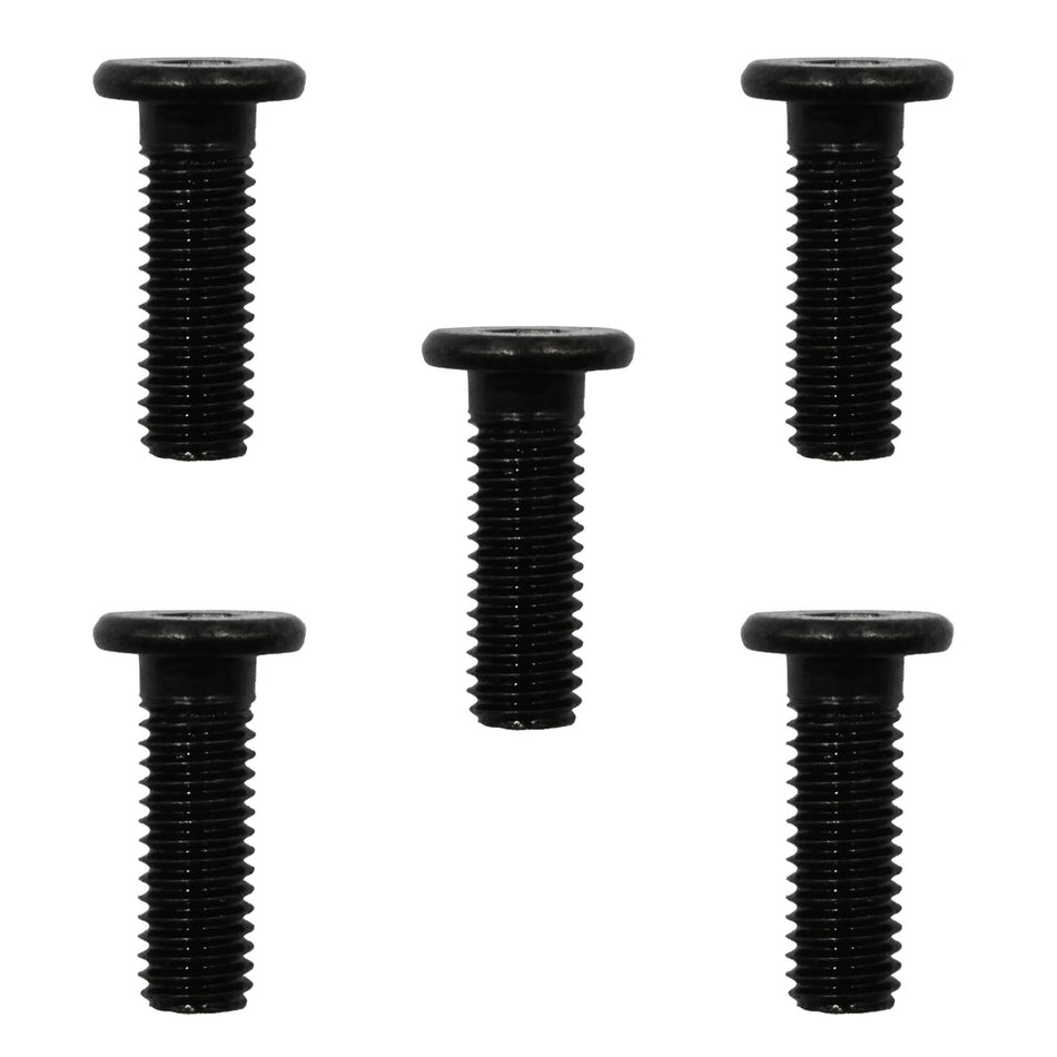 Flat Head Screw, M5, Pack of 5