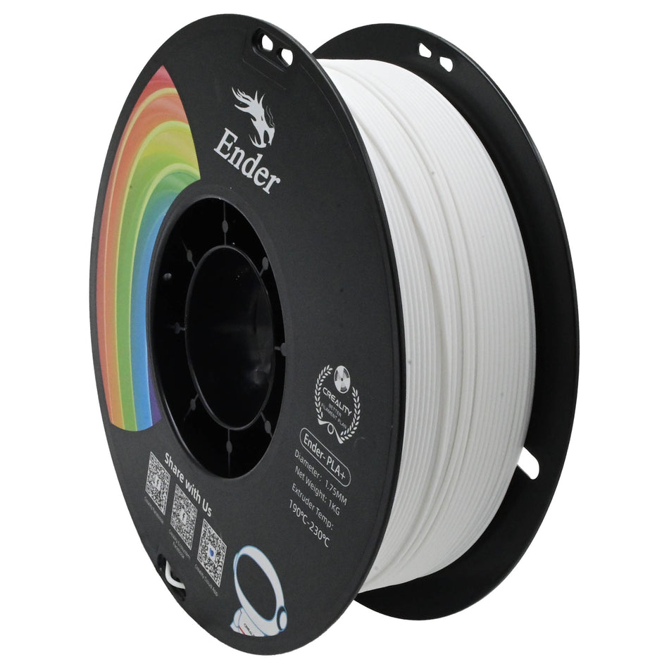 Creality Ender PLA+ Filament, 1Kg, 1.75mm, White