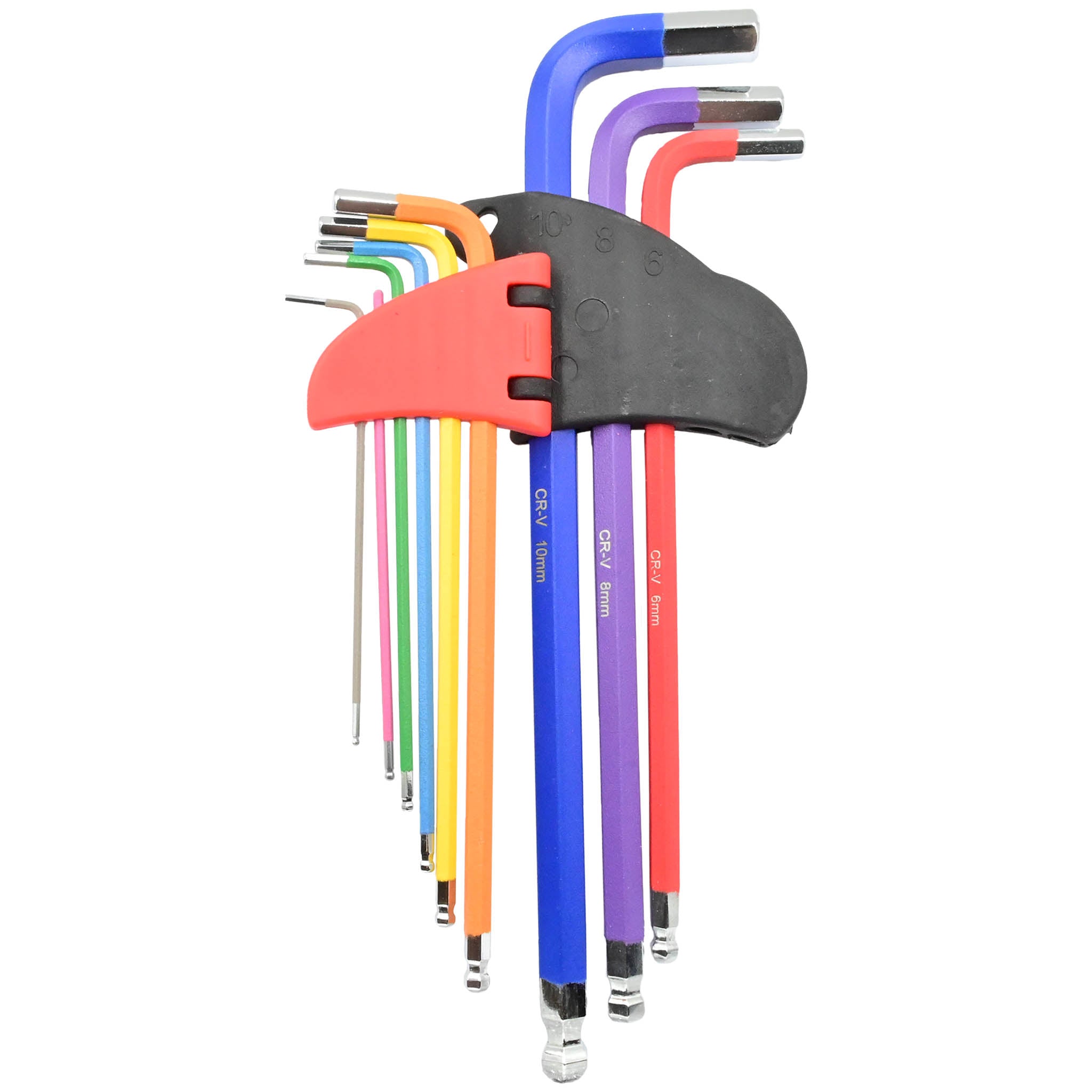 Coloured Allen Key Set, 9 Piece, Metric, Long Length – 3D Printing Store