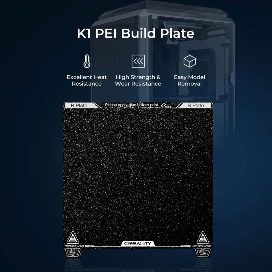 Creality K1 PEI Build Plate, Rough Version