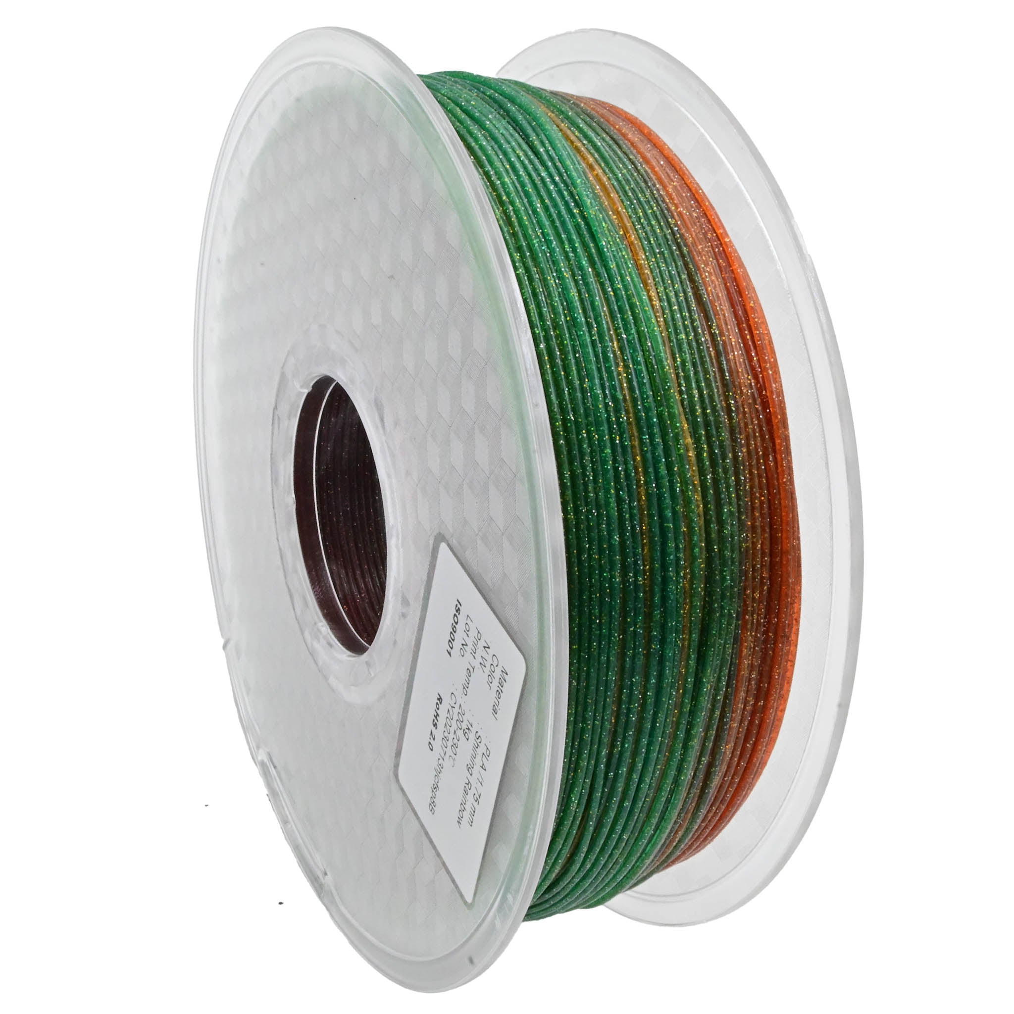 CRON PLA Filament, 1kg, 1.75mm, Shining Rainbow – 3D Printing Store