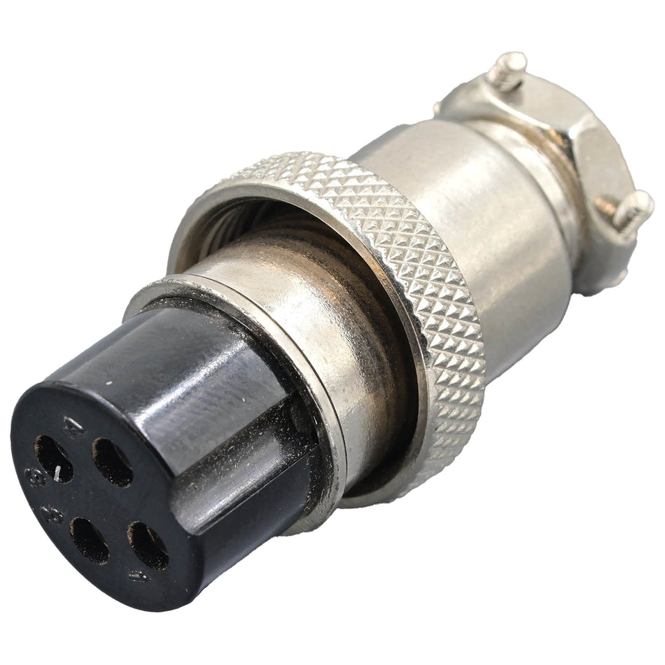 GX20 Connector, 4 Pin, Female