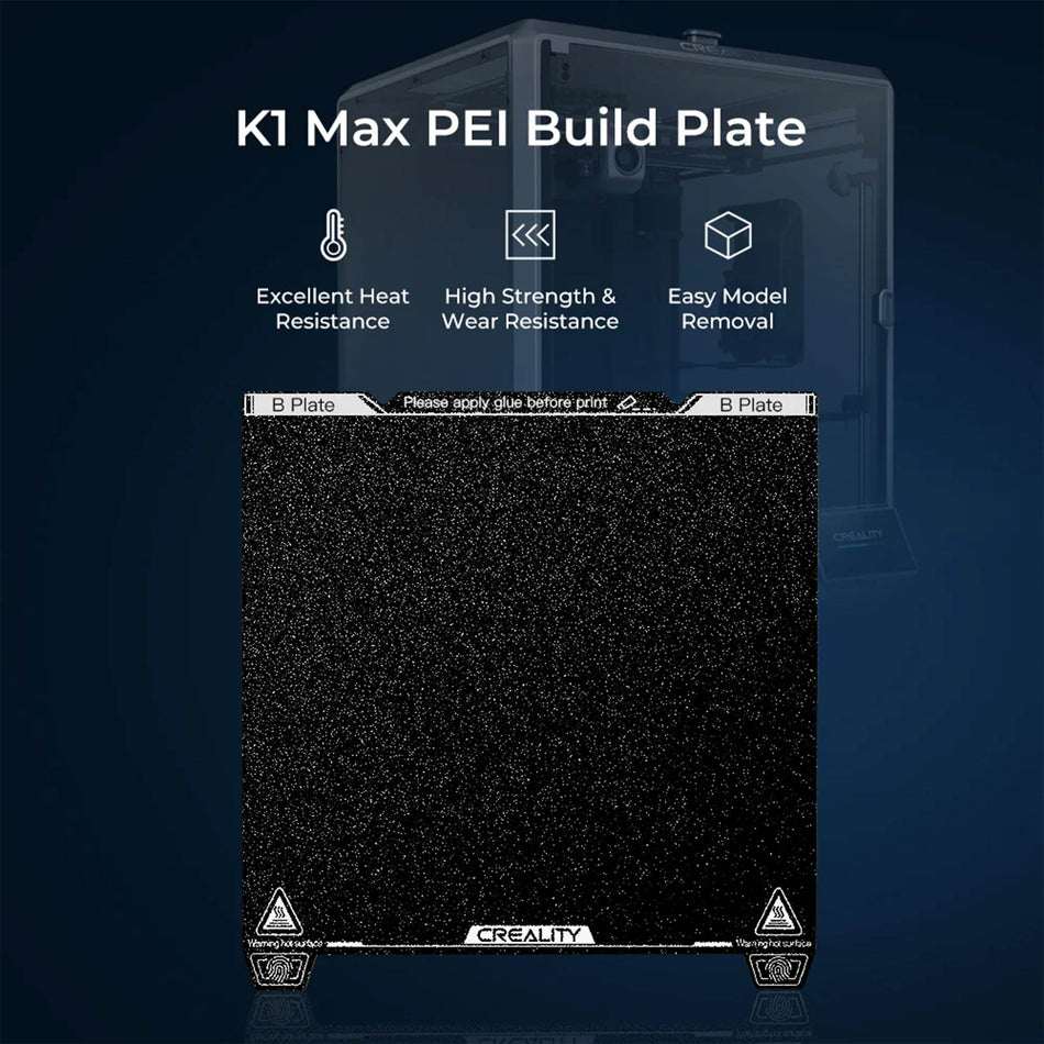 Creality K1 Max PEI Build Plate Kit, Rough Version | 3D Printing Store