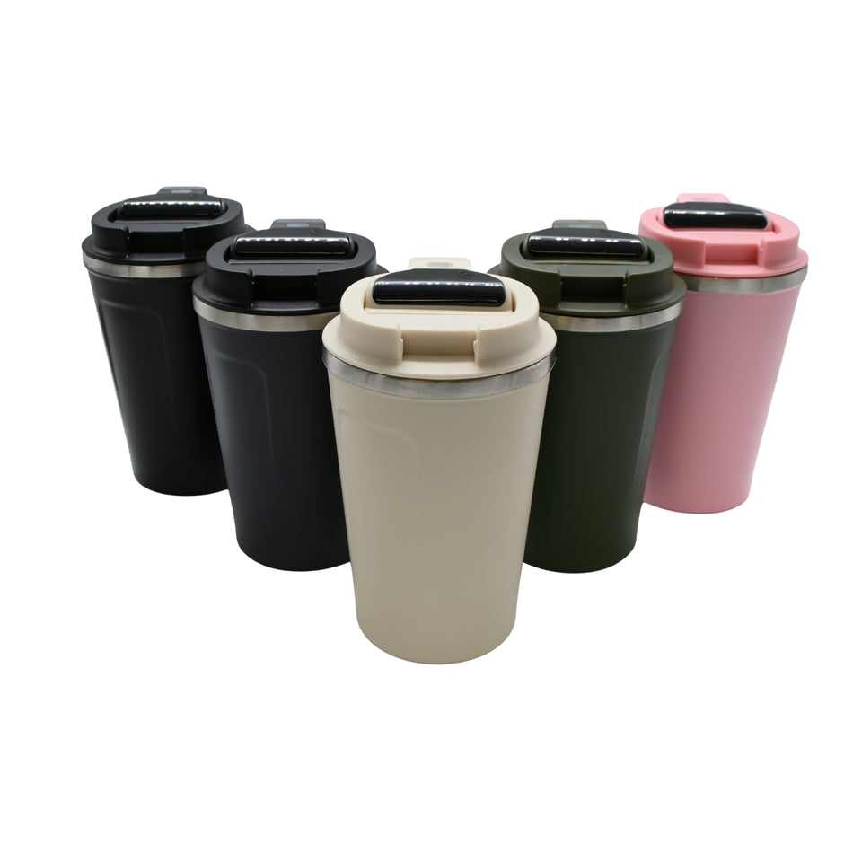 Thermo Insulated Mug With Temp Meter, Double Wall, Stainless Steel, 380ml