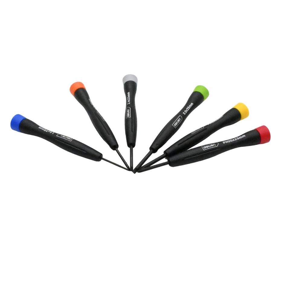 Mini Screwdriver Set in Box, 6 Pieces, Flat and Phillips – 3D Printing ...