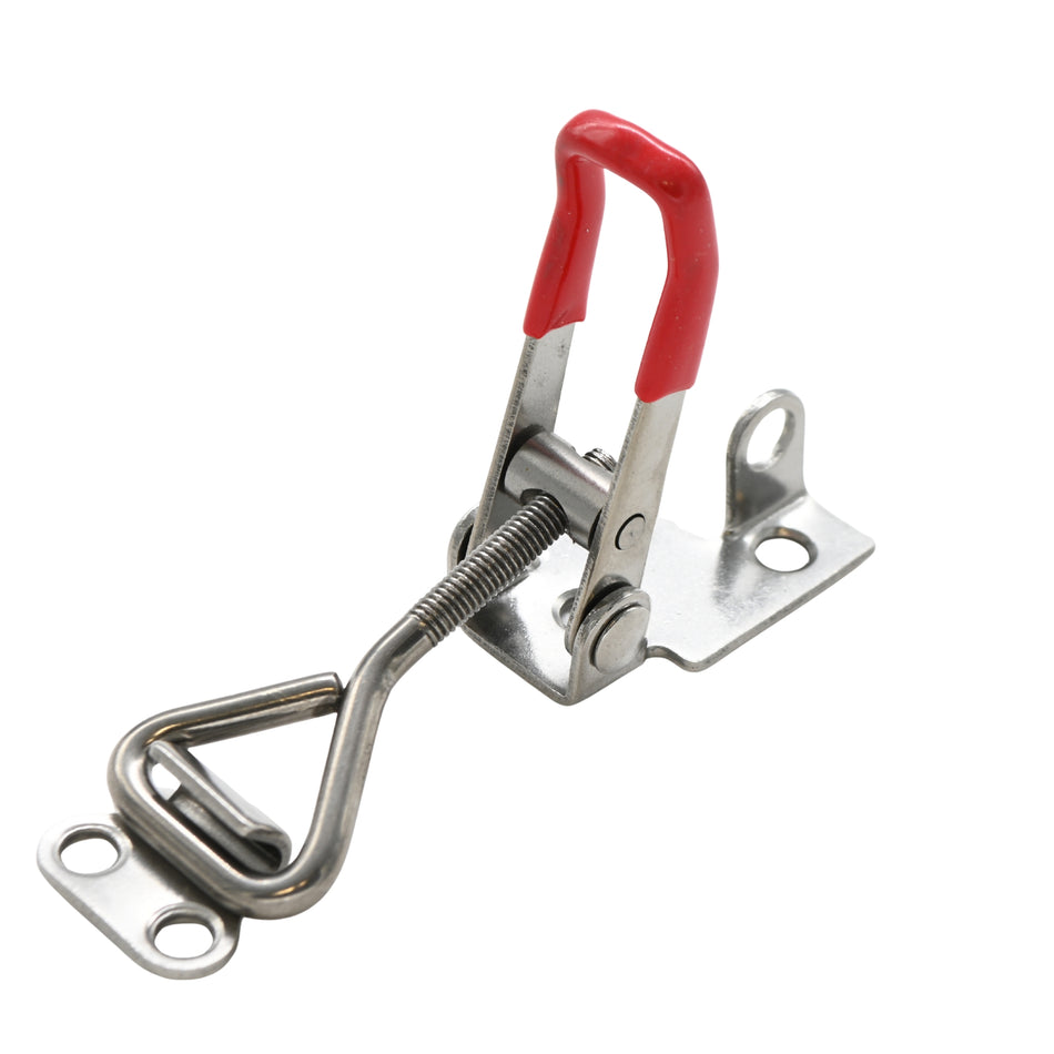 Latch Toggle Clamp, 100kg, GH-4001, Stainless Steel