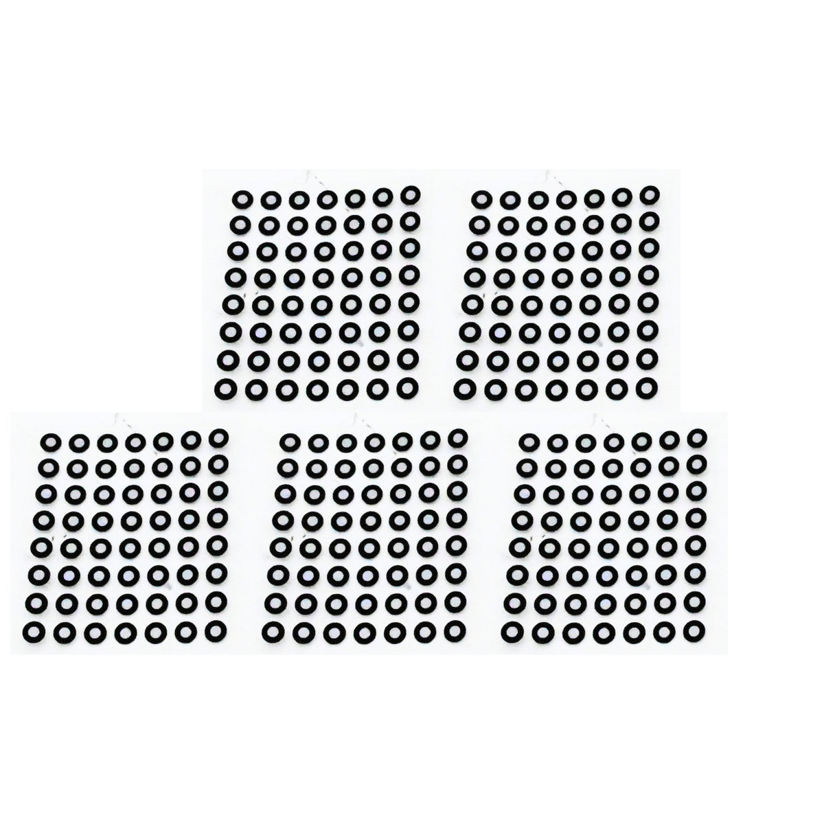 3D Scanner Target Stickers, 3 x 6mm, 280 Stickers – 3D Printing Store