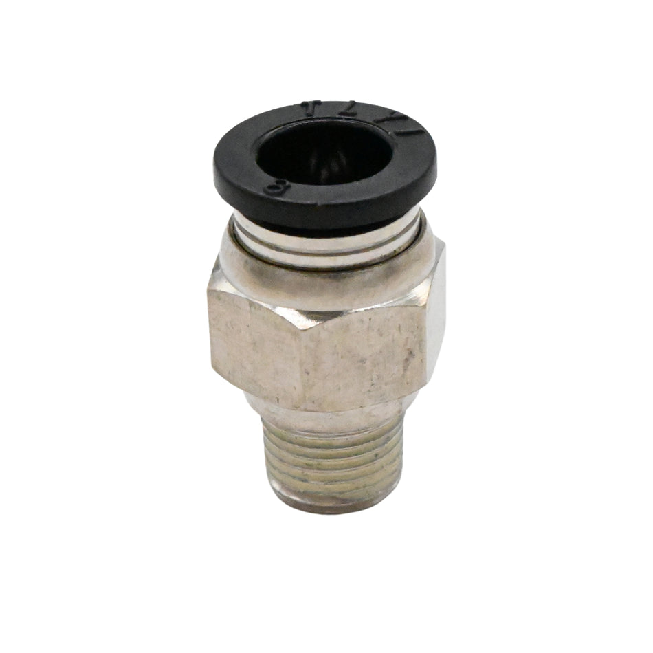 Tube fitting for 8mm tube, 1/8" BSPT Thread