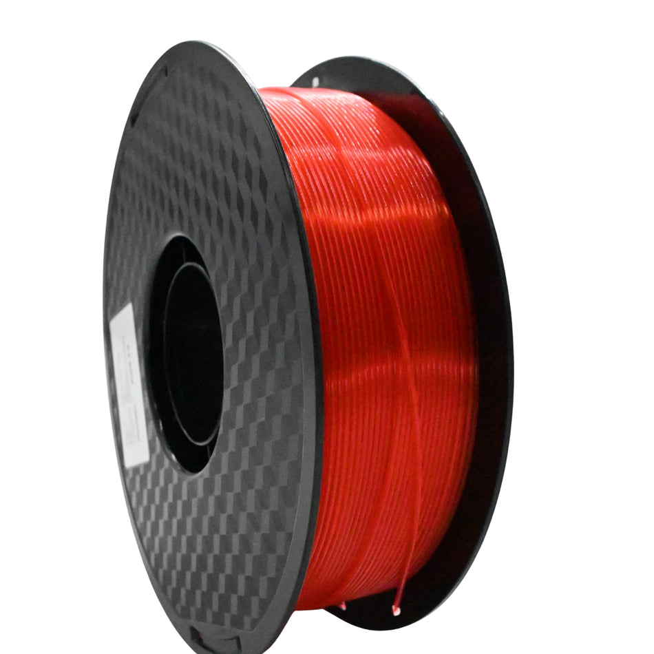 CRON PLA Transparent Filament, 1kg, 1.75mm, Red