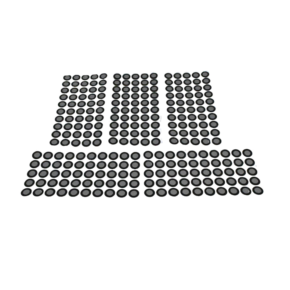 3D Scanner Target Stickers, 6 x 10mm, 250 Stickers