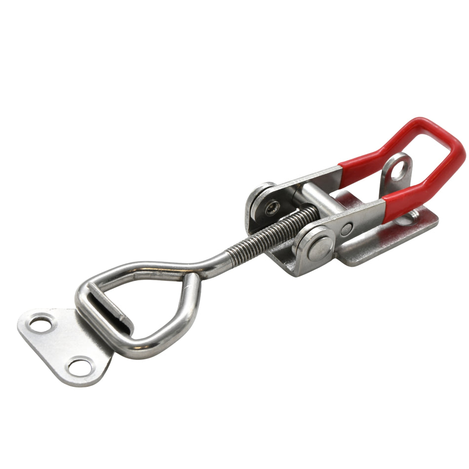 Latch Toggle Clamp, 180kg, GH-4002, Stainless Steel