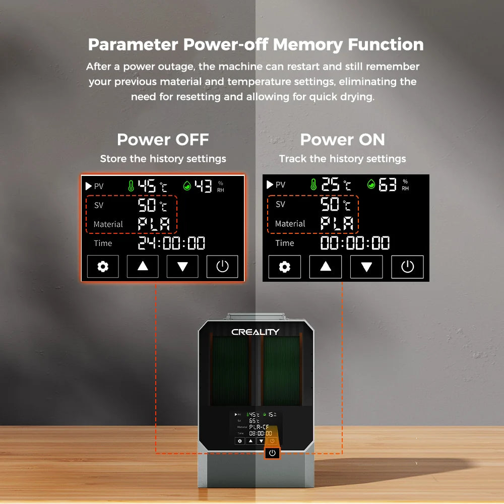 Creality Space Pi V2 Plus Dual Filament Dryer
