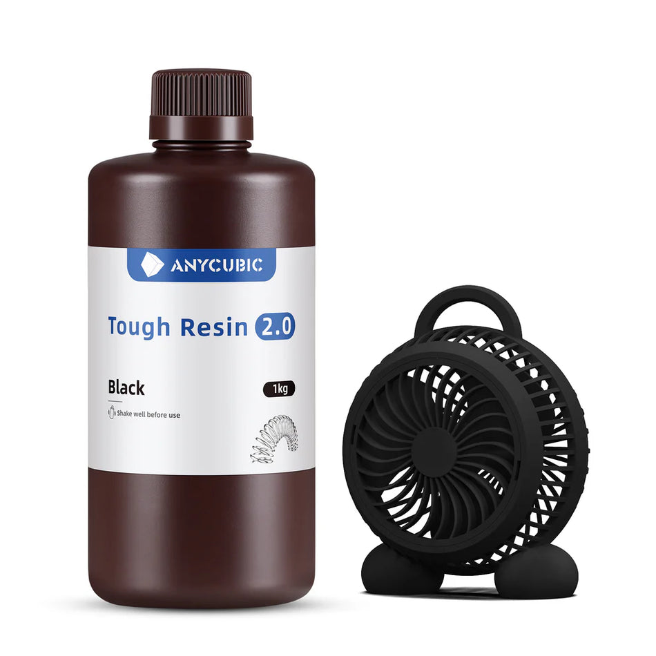 Anycubic Tough UV Resin 2.0, 1kg, Black