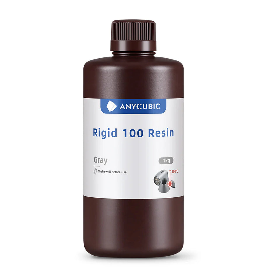 Anycubic Rigid 100 UV Resin, 1kg, Grey