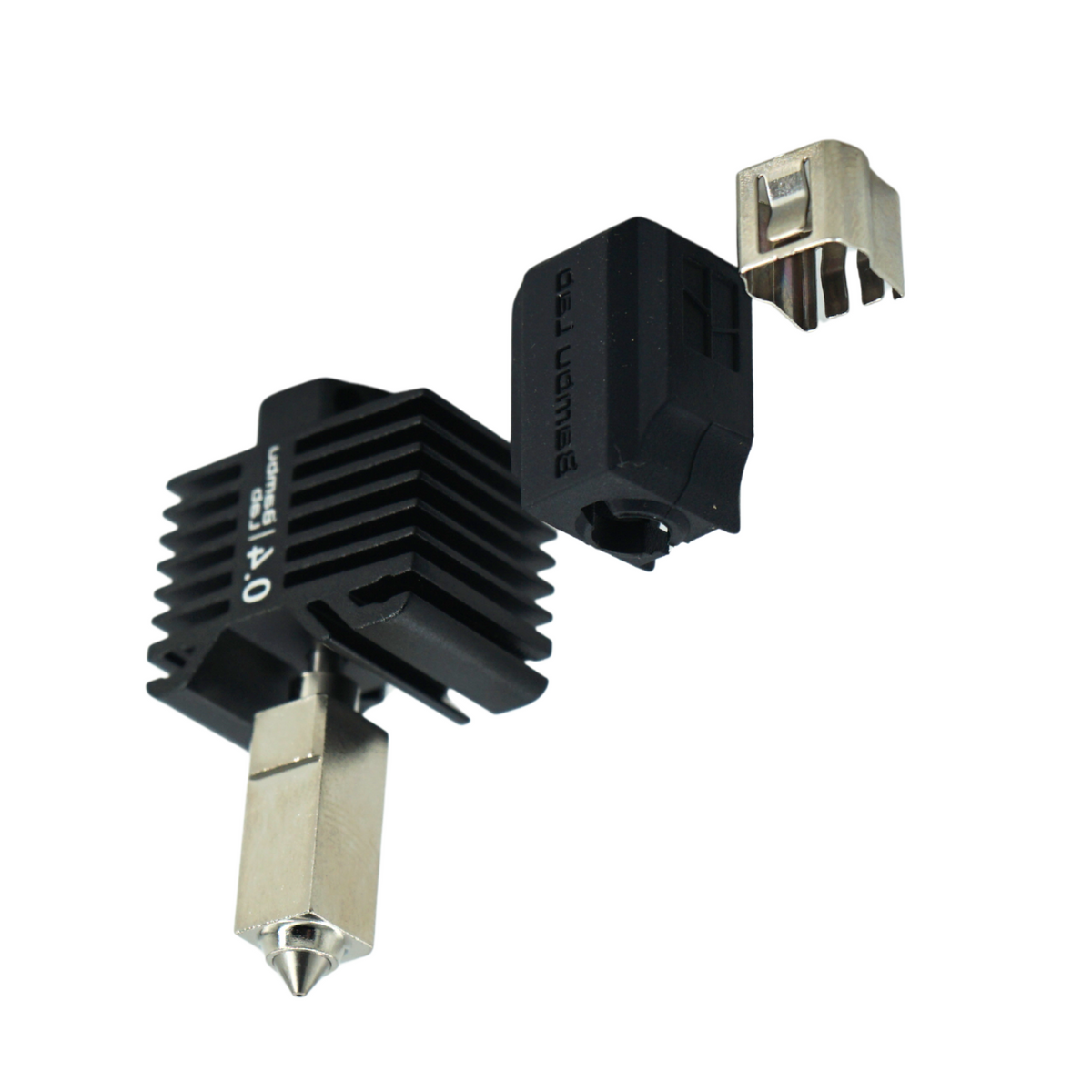 Bambu Lab Hot End for P1S, Hardend Steel, 0.4mm Nozzle