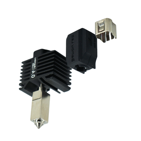 Bambu Lab Hot End for P1S, Hardend Steel, 0.4mm Nozzle