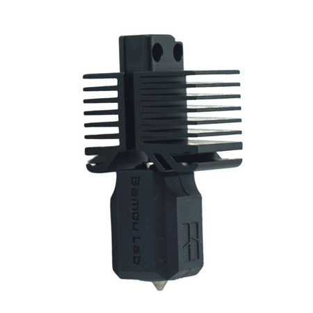 Bambu Lab Hot End for P1S, Hardend Steel, 0.4mm Nozzle
