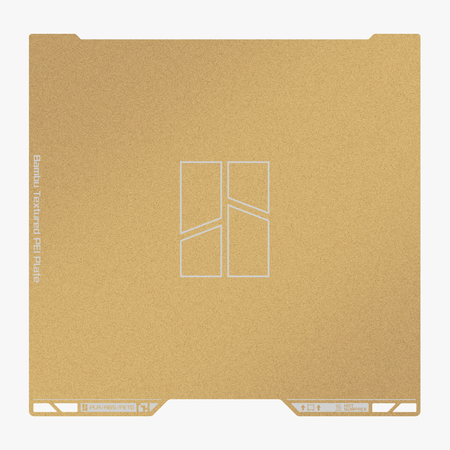 Bambu Lab Textured PEI Build Plate for H2S, H2D & H2D Pro