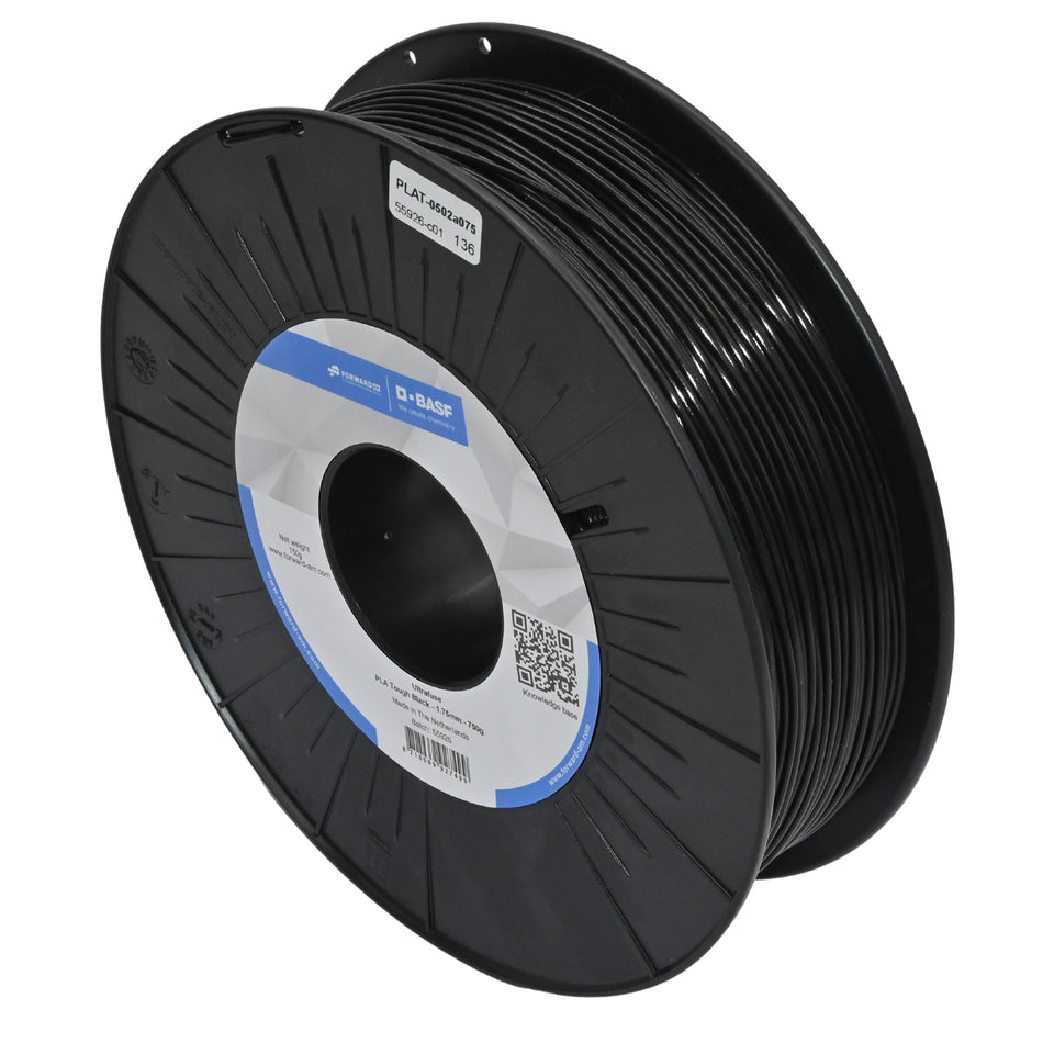 BASF Ultrafuse PLA Tough Filament, 1.75mm, 0.75kg, Black