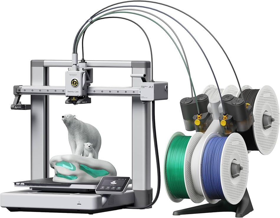 Bambu Lab A1 3D Printer Combo with AMS Lite