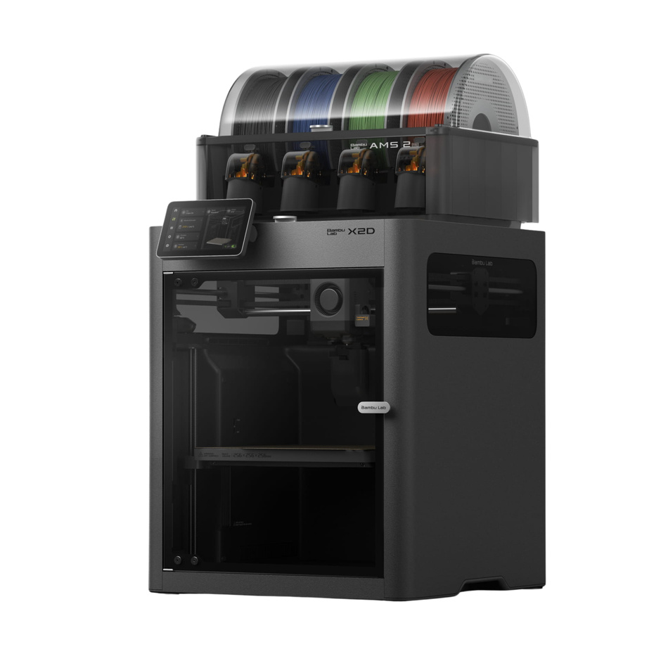 Bambu Lab X2D 3D Printer Combo with AMS 2 Pro