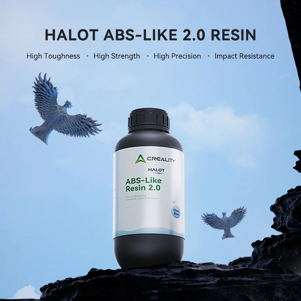 Abs Rollo Creality Creality ABS Like Resin 2.0, 1kg, Grey – 3D Printing Store