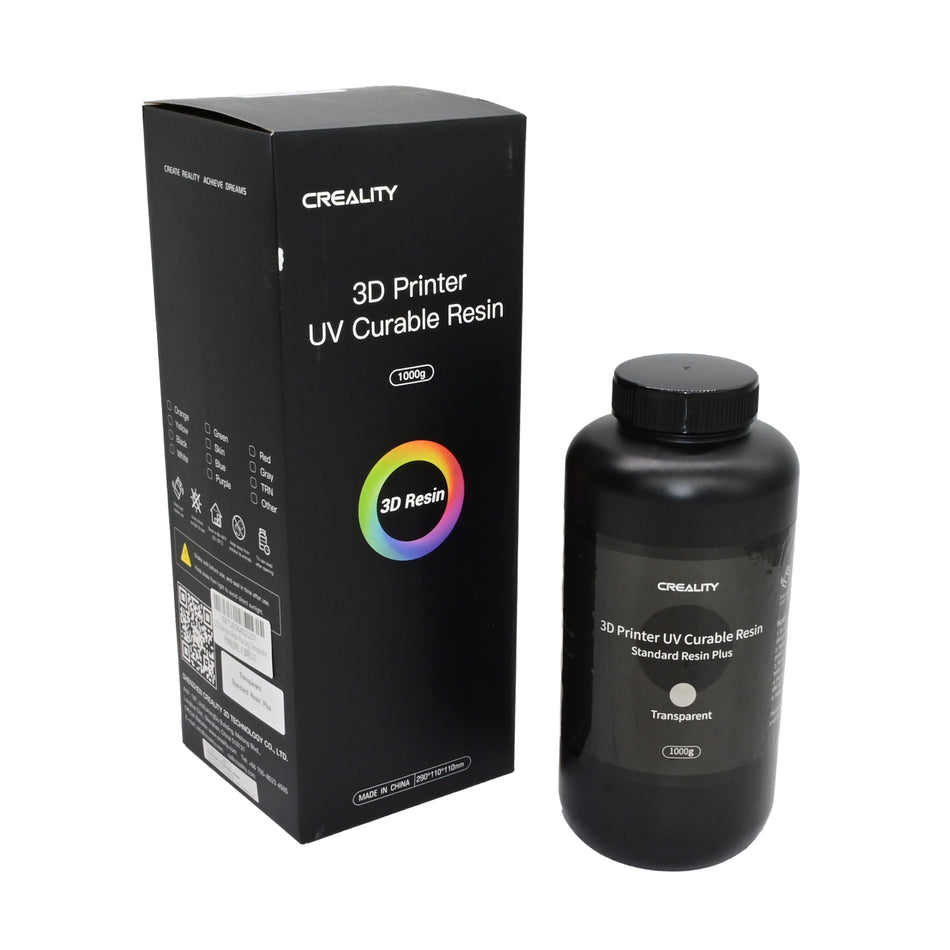 Creality UV Standard Resin Plus, 1kg, Transparent