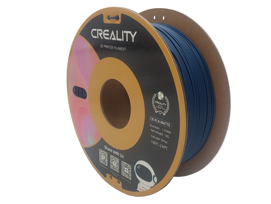 Creality CR-PLA Matte Filament, 1.75 mm, 1 Kg, Navy Blue