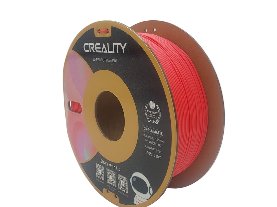Creality CR-PLA Matte Filament, 1.75 mm, 1 Kg, Strawberry Red